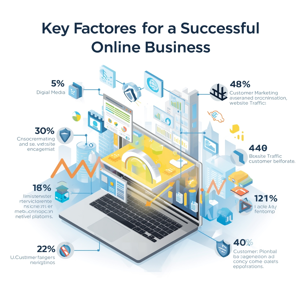 koji su kljucni faktori za online biznis